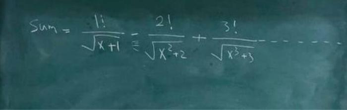 using fortran write a program to calculate ten terms from the follwing