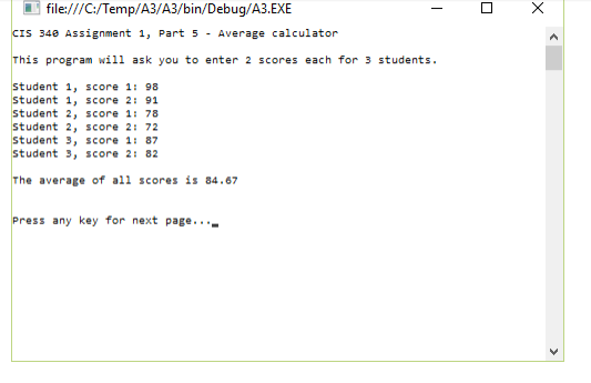 20 on the Console window. Start your counter at 1 and jump
