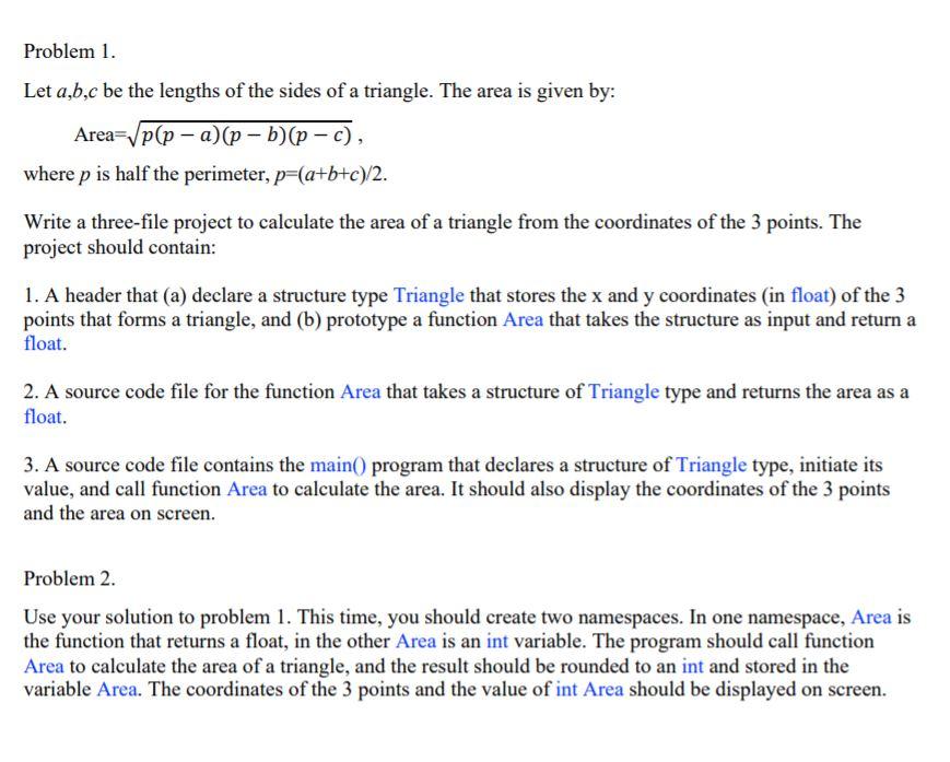 These are two parts of one problem. Please write code in C++.