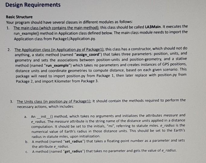 Spring 2021 LA3 OOP distance calculator Lab Assignment 3 The Coordinate Distance
