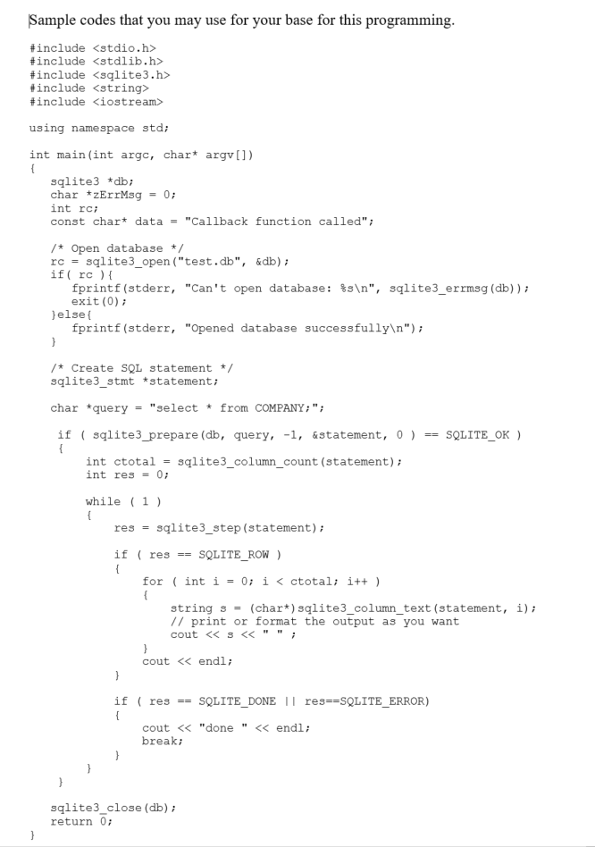 book10.cpp) to read a file, to do the following tasks. You may