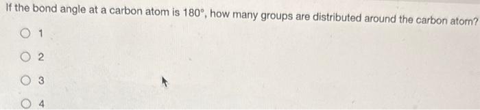 C5H10O ? 2 4 5 3 1 If the bond angle at