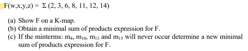 fan in of 2. F = (ab + d')(ac+b) + (ac +b)d