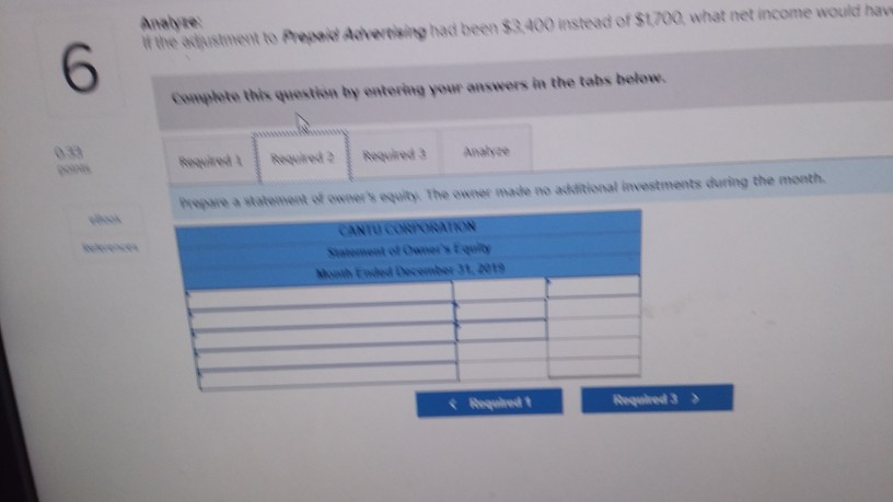 the first month af operation, appears below. onth Inded Tesal at 033