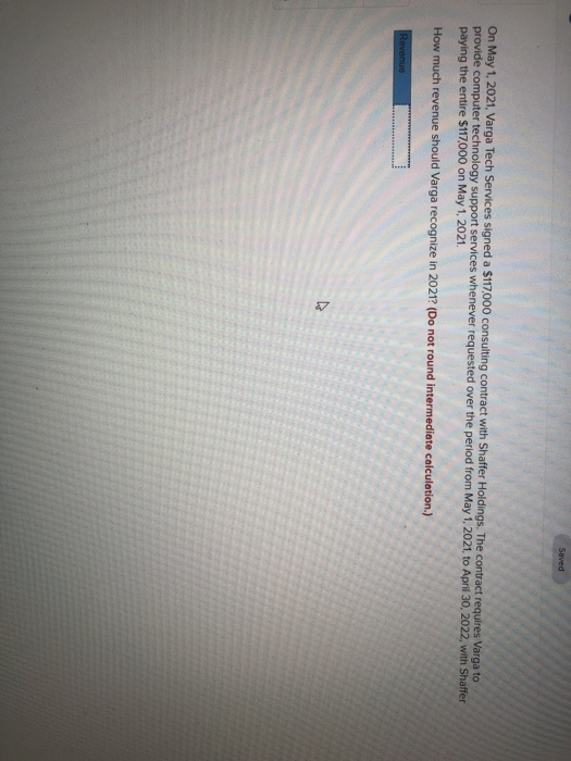  Saved On May 1, 2021, Varga Tech Services signed a $117,000