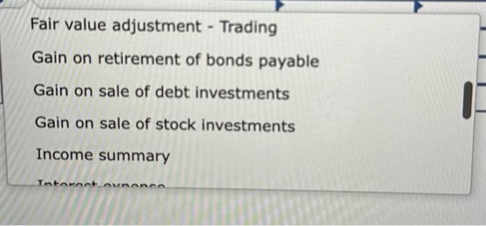 Note: Enker debits before credits. Accounts payable Accounts receivable Accumulated depreciation-Building Accumulated