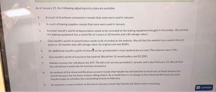 Natalie would sell each one for \$1,100. Natalie comes to you for