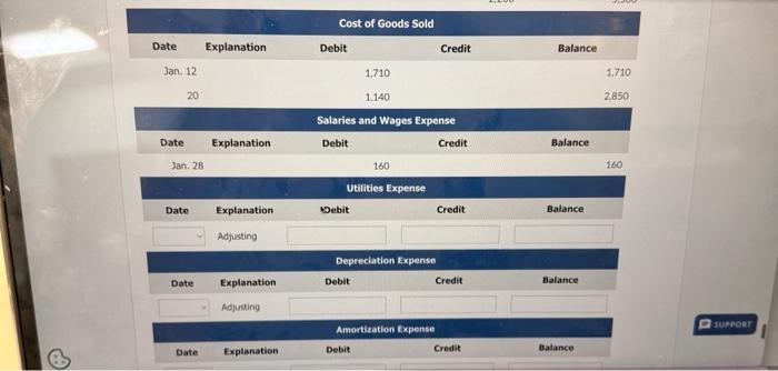 for the cost of freight that was paid on January 6 for