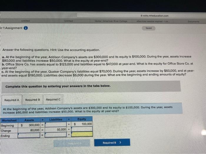  eztomheducation.com th Home College Documents er 1 Assignment Seed Answer the