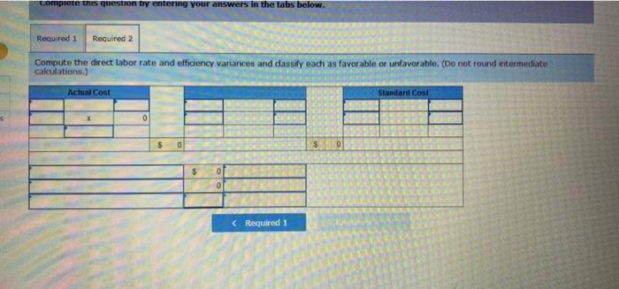 Quantity SQ Standard Quantity AP - Actual Price SP - Standard Price
