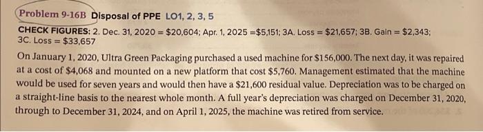 please I need help with this question. Thanks in advance. Problem 9-16B