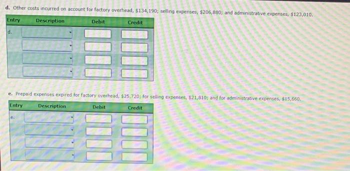 Co. uses a job order cost system. The following data summarize the