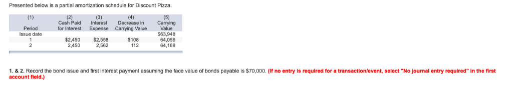please help with these two questions! Presented below is a partial