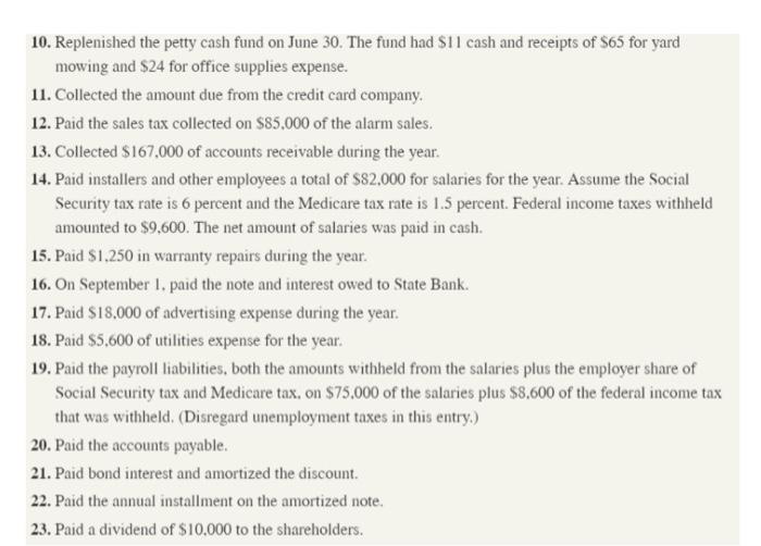 of changes in stockholders' equity, classified balance sheet. and statement of cash