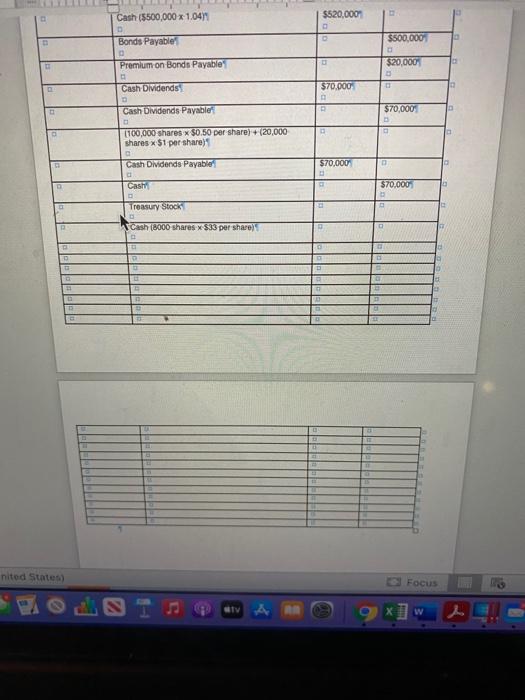 bonds were issued at 98. 5. Purchase $660 of supplies on account.