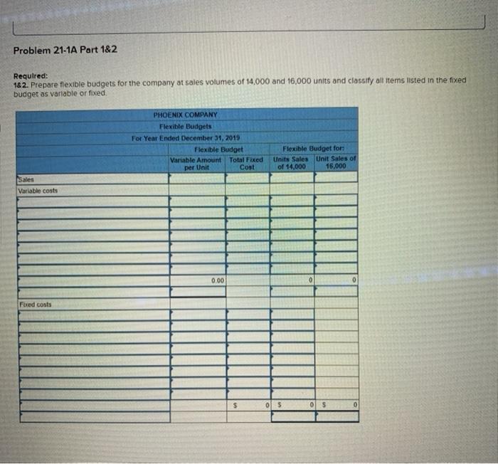P1, A1 The following information applies to the questions displayed below) Phoenix