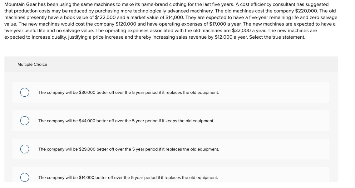  Mountain Gear has been using the same machines to make its