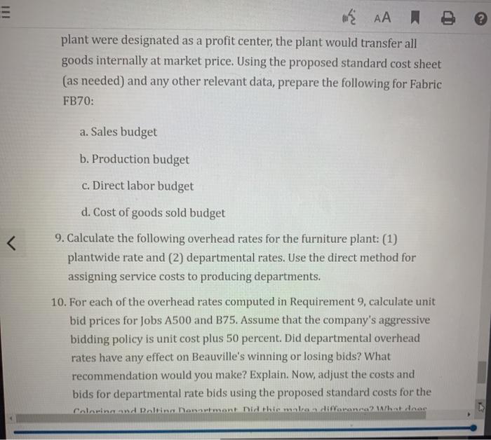 everything it produces to the furniture plant, and the grades are transferred
