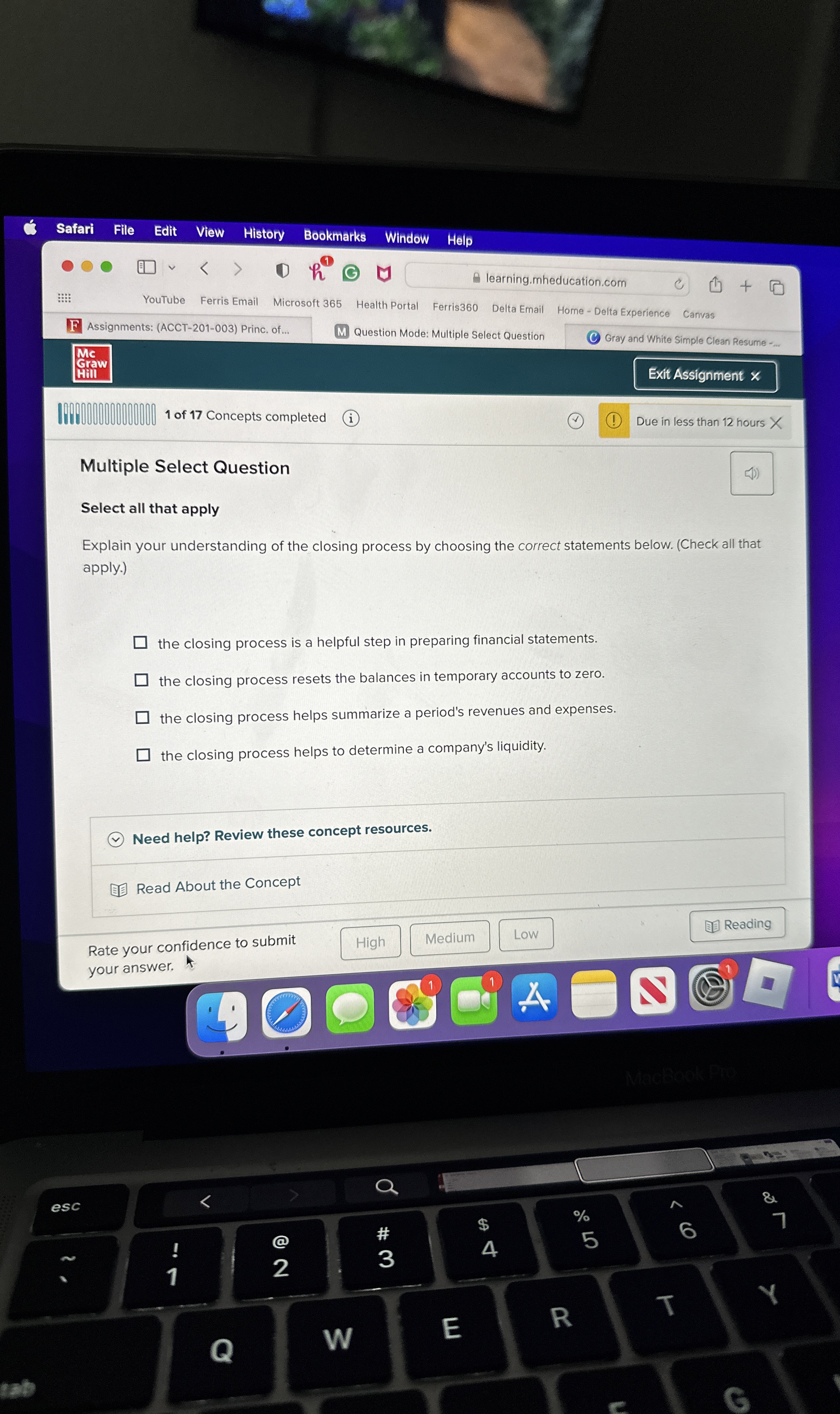  Multiple Select Question Select all that apply Explain your understanding of