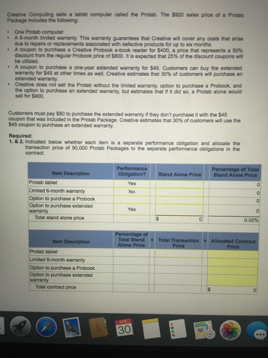  Can you guys help me with these questions? Creative Computing sells