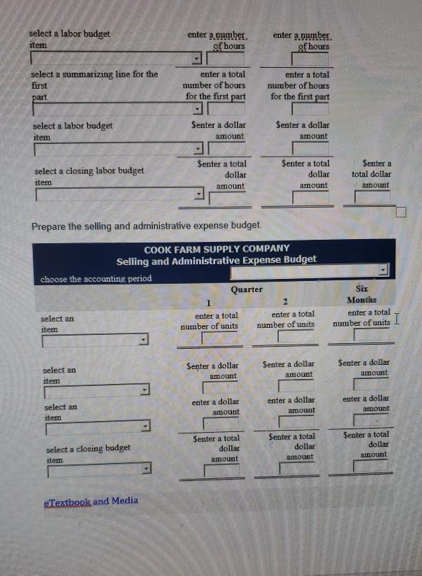 preparing budgets for Snare for the first 2 quarters of 2020 1.