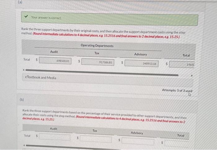 Accounting Services (HAS), Adam is trying to compare the profitability results of