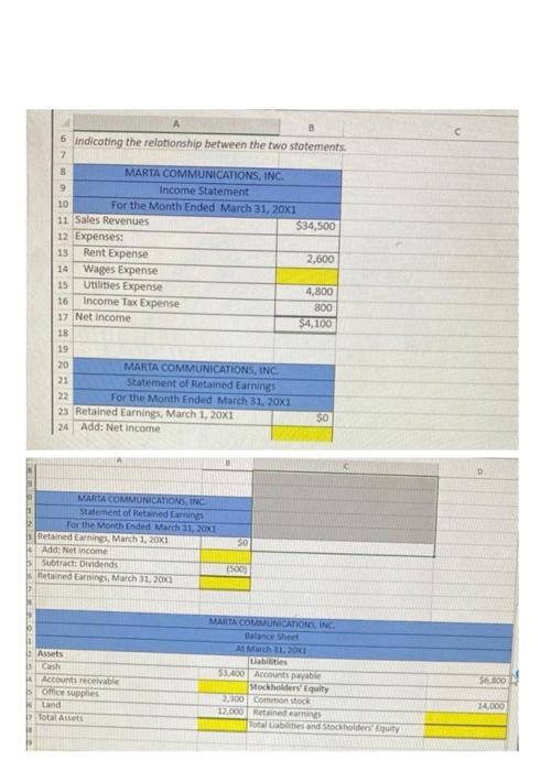 using formulas 6 indicating the relationship between the two statements. 7 8