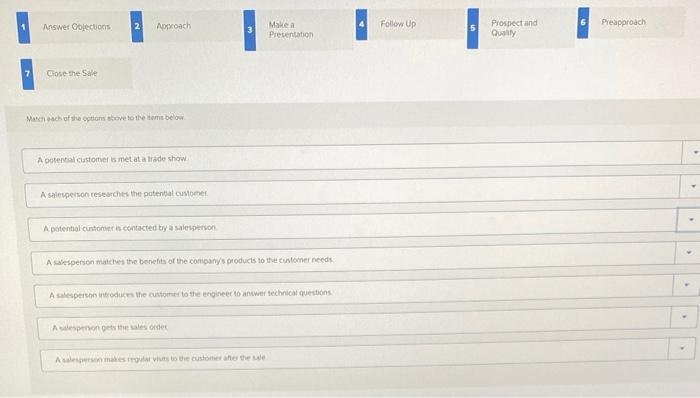 bb 1 Answer Cojections 2 Aproach 3 Make a 4 Foliew Up