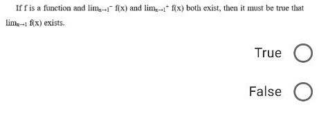  If f is a function and lima-1" f(x) and lime-f(x) both