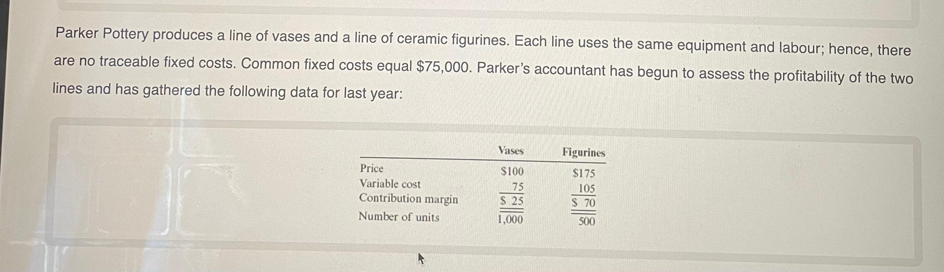 1) What is the basket contribution margin? dollars 2) What is