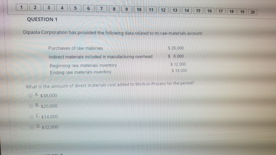  1 4 5 6 2 3 QUESTION 1 7 8 9