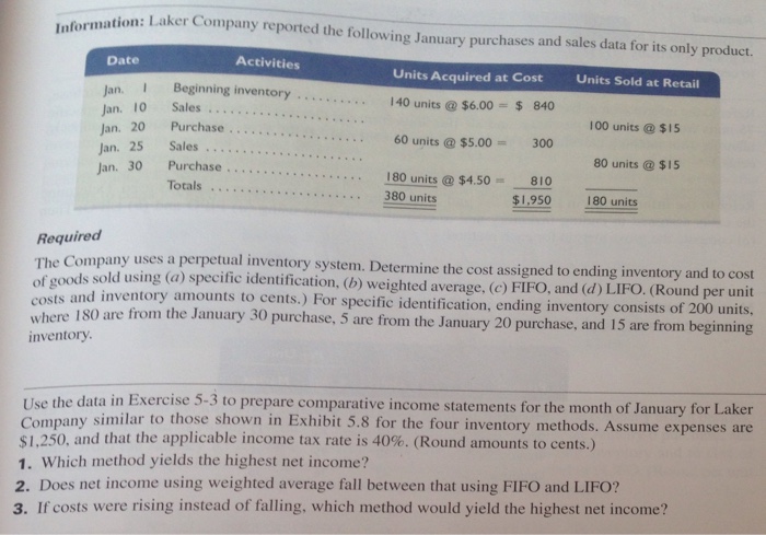  Use the data in Exercise to prepare comparative income statements for