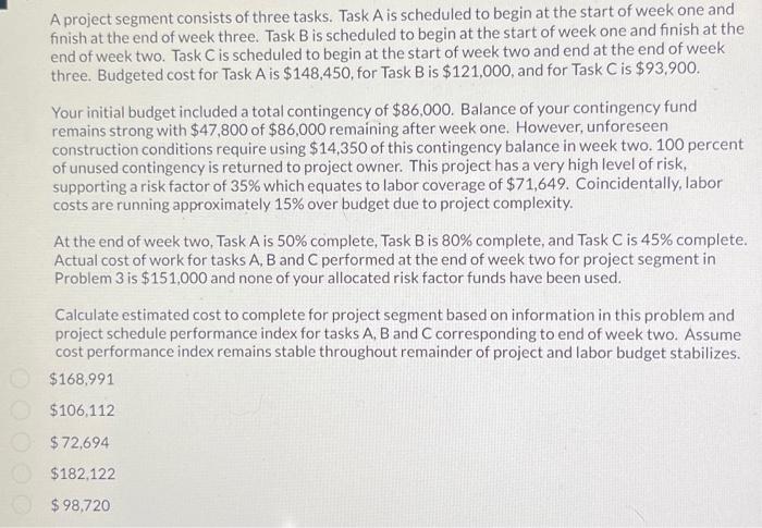 please get an answer from the choices provided. there is no missing