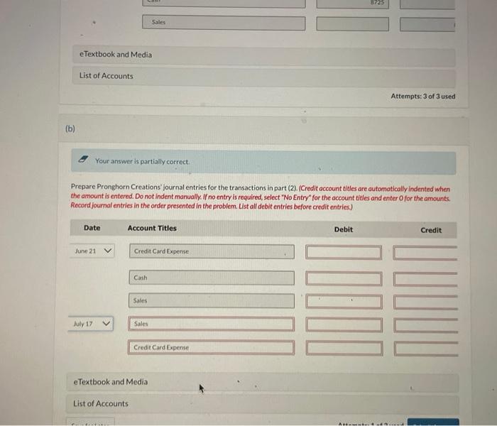 independent situations: 1. On March 15, 60 customers used debit cards to