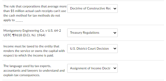  Choices: Substance over from Doctrine, Code Section Numbers, primary Authorities, Tax