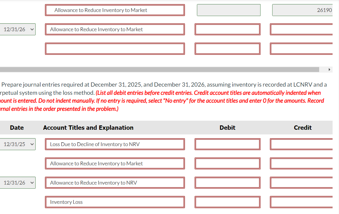 began operations in 2025 and determined its ending inventory at cost and