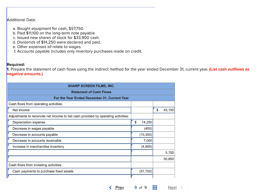 the whole thing as this is incomplete Sharp Screen Films, Inc., is