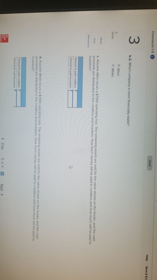 company is more financially stable? K Prev 3 of 4 Next >