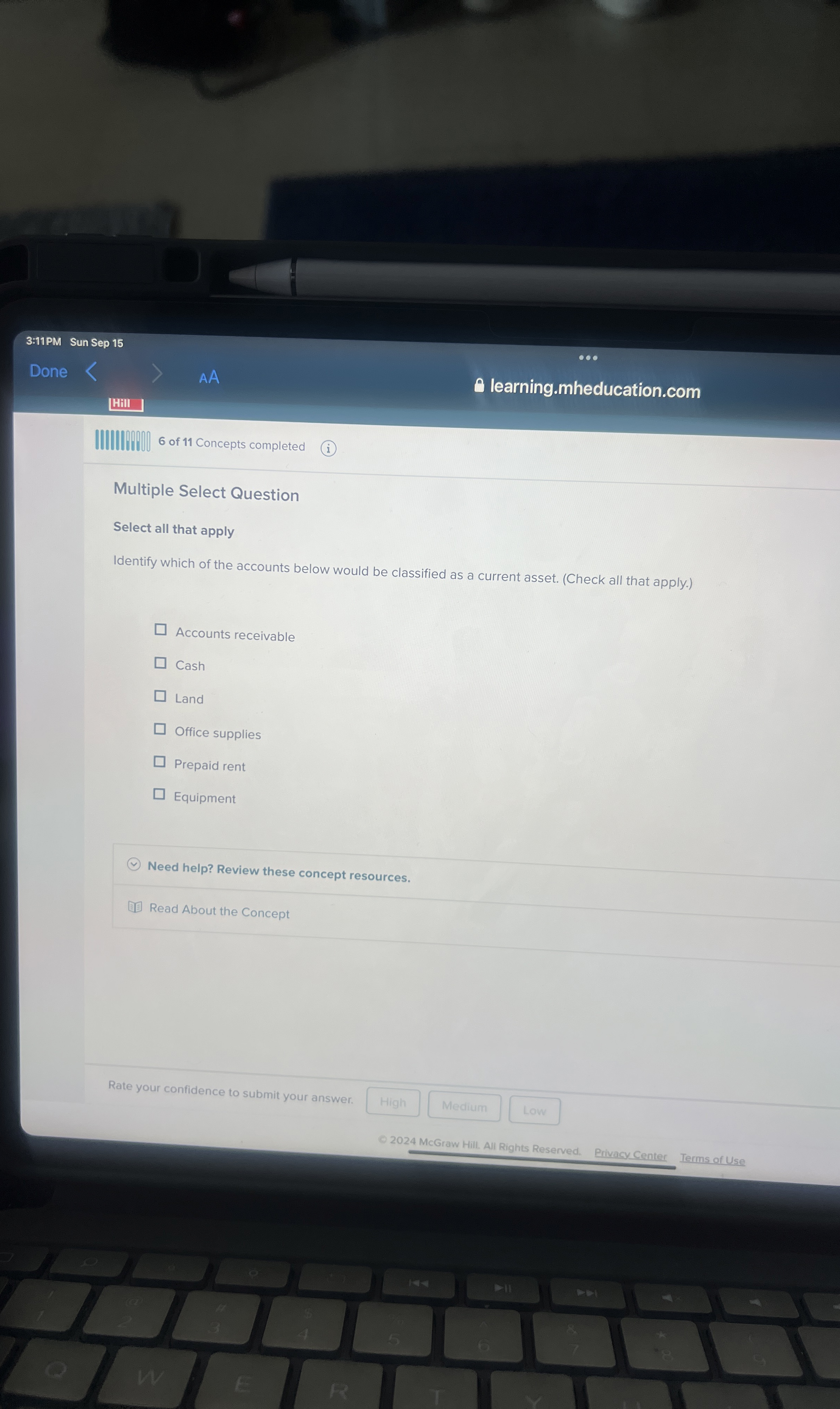  Multiple Select Question Select all that apply Identify which of the