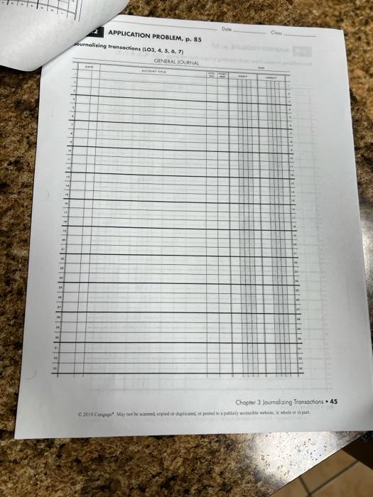 R; memorandum - M. (You will use the same Journal for Work