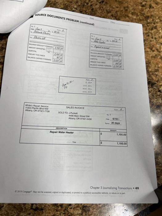 3.2 On Your Own - Journalize entries in a general ledger Michelle