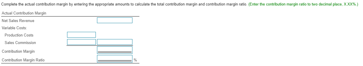 options in bold within brackets The actual results varied significantly from the