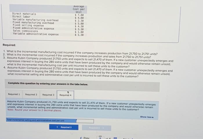 the company increases production and sales from 21,750 to 21,751 units? 3.