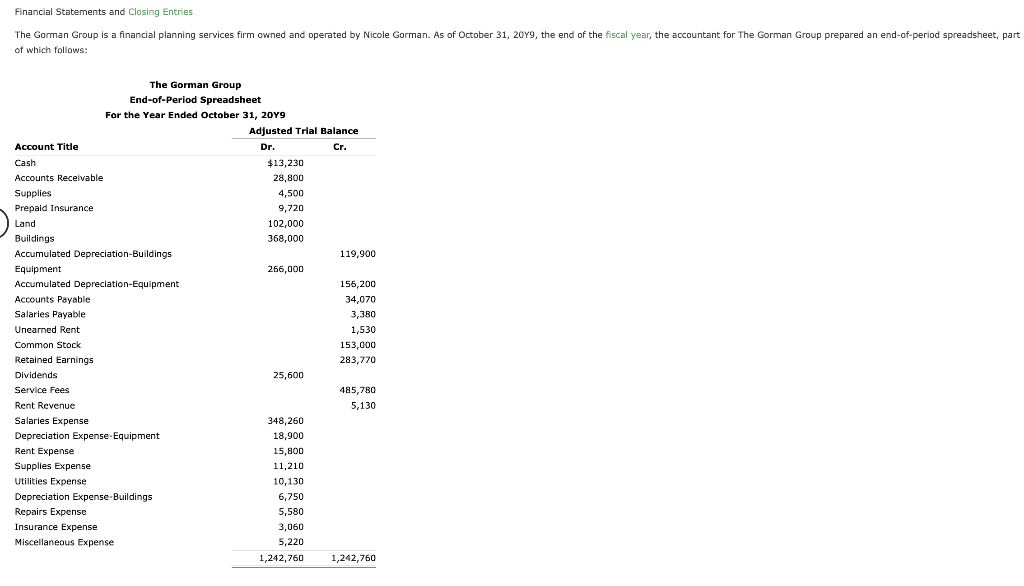 Pleaseeee help only if you can answer the whole thing Financial Statements