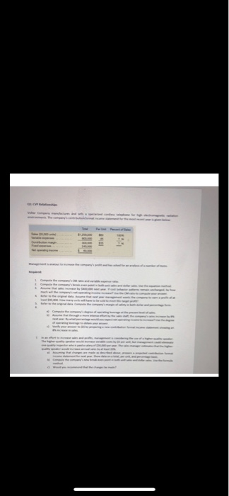  Please only answer part 6 & 7. I have already done