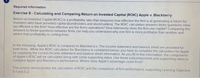  need help finding ROIC, capital efficiency, woeking capital turn, fixed asset