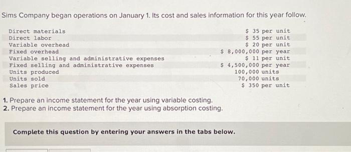  please help me fill tables 1-2 Complete this question by entering