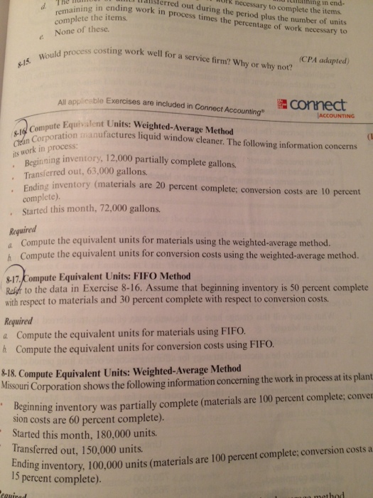  I need answer ex 8-16 and 8-17