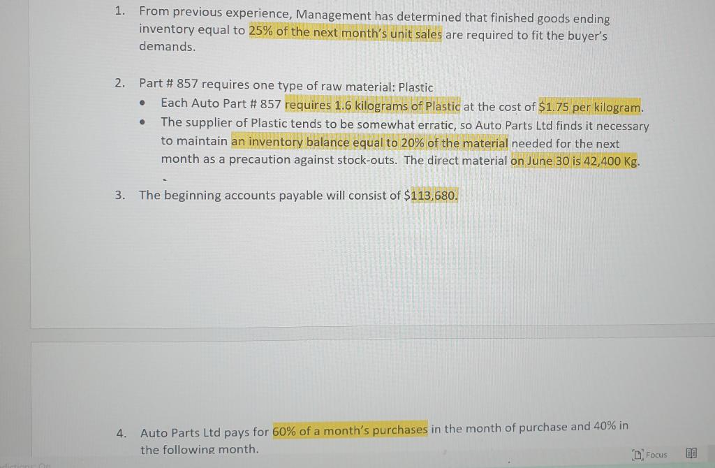 Parts Ltd is a worldwide part manufacturing firm based in North America.