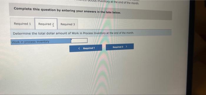 reports the costs incurred below. Overhead is een of materials cost. The